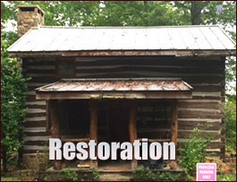 Historic Log Cabin Restoration  Bergholz, Ohio